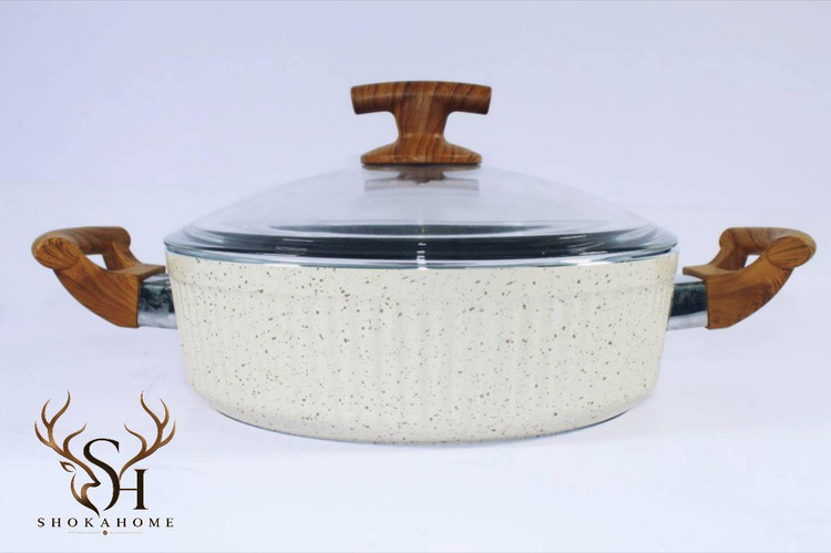 تابه گرانیتی کرم