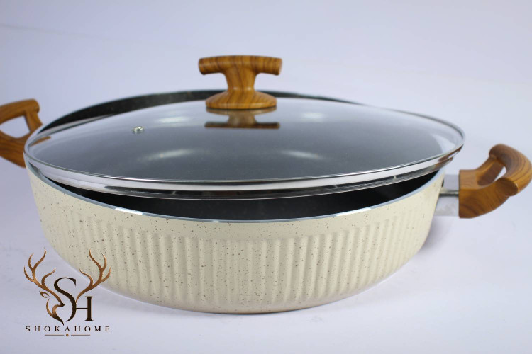 تابه گرانیتی نسوز دو دسته